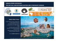 urban hydro sociology the mutual care between waters and