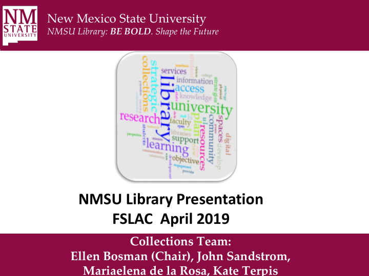 fslac april 2019