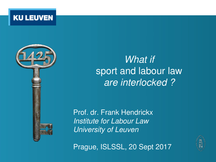 what if sport and labour law are interlocked