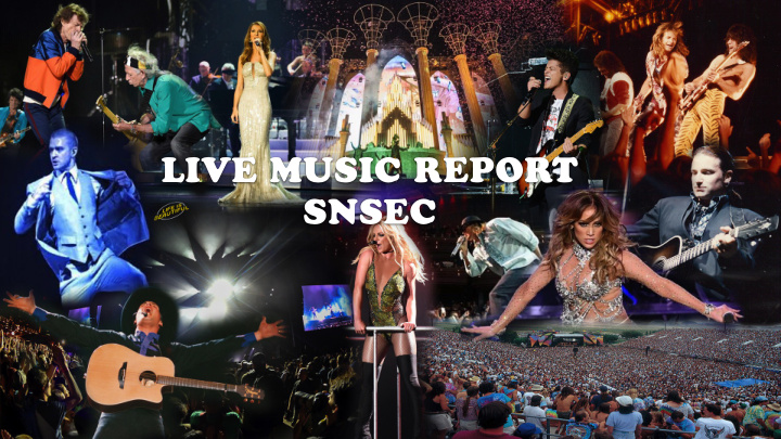 live music report snsec impact of live music