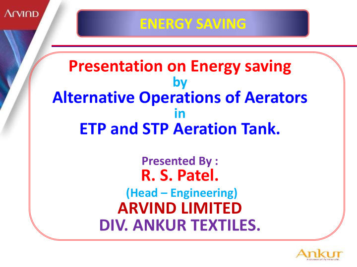 presentation on energy saving