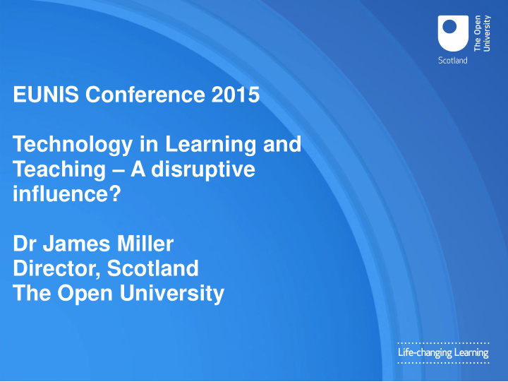eunis conference 2015