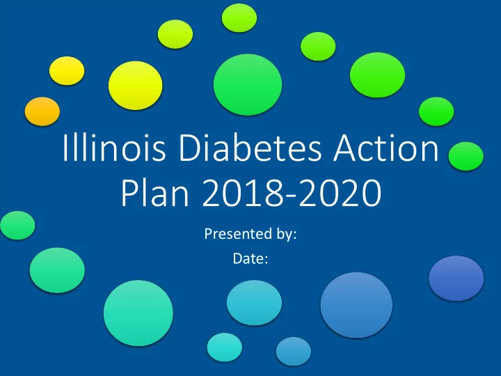 illinois diabetes action plan 2018 2020