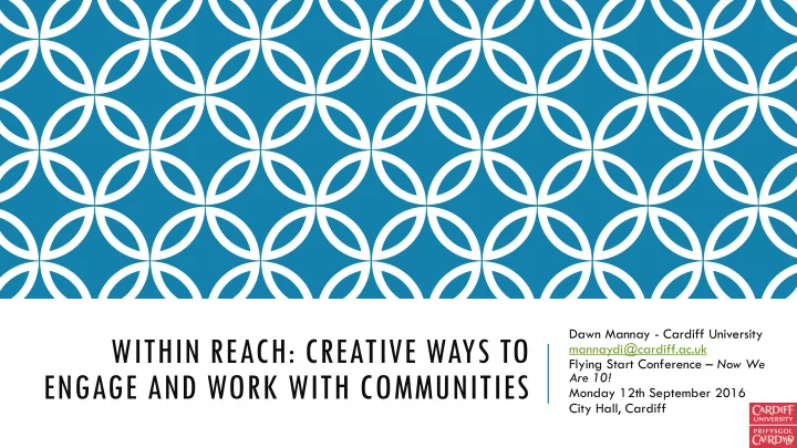 within reach creative ways to