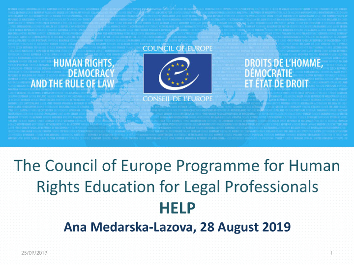 rights education for legal professionals
