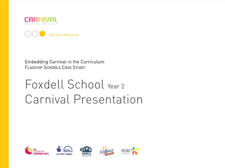 carnival presentation