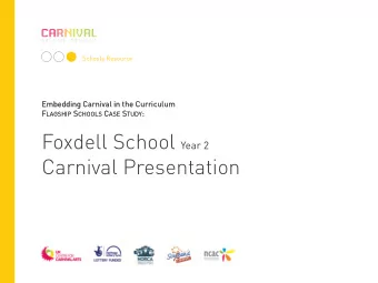 Carnival Presentation