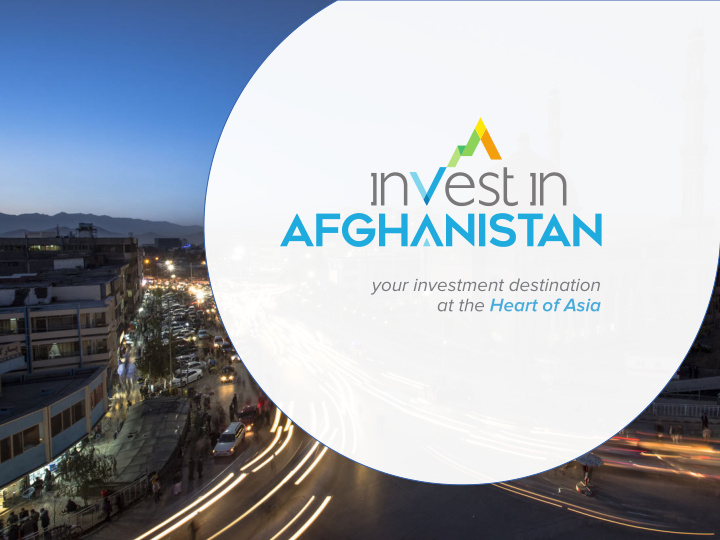 your investment destination at the heart of asia