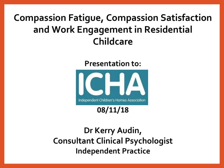 08 11 18 dr kerry audin consultant clinical psychologist