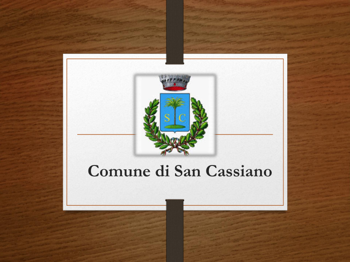 comune di san cassiano