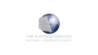 INDEX  1  ABOUT US  2  OUR SERVICES  info@theplatinumservices.it - www.theplatinumservices.it  3