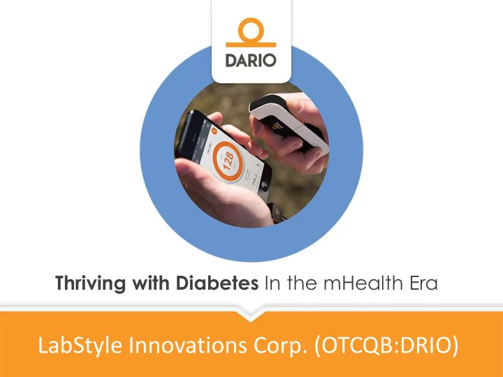 labstyle innovations corp otcqb drio disclaimer regarding