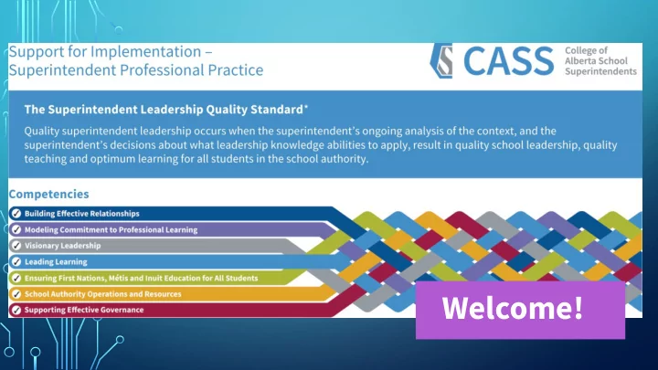 welcome helping build actionable citizens data informed