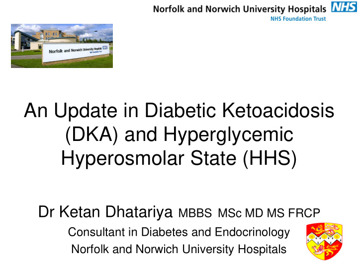 an update in diabetic ketoacidosis