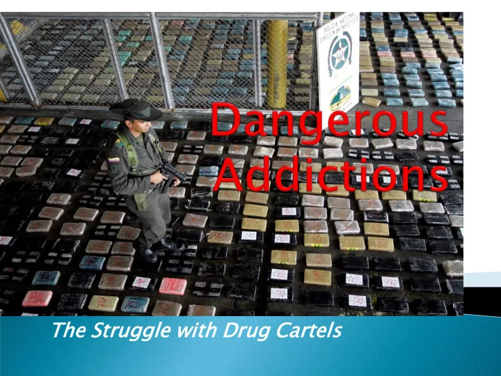 smuggling to u s border opium cocaine marijuana