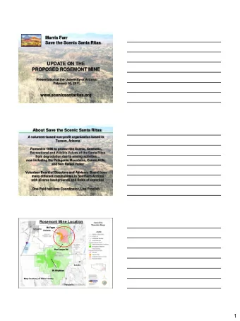 1  Mining Claims  Mt. Fagan  Fed. Govt  Natl Forest Svc  Gunsight Pass Patented Mining Claims