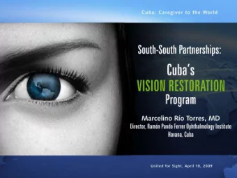 Republic of Cuba  114 000 km2 11.2 million pop.  14 Provinces / 1 Special Municipality  Cuban