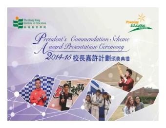 P re  P re  s  s  ide  ide  nts  nts  C o  C o  m  m  m  m  e  e  ndatio  ndatio  n S che  n