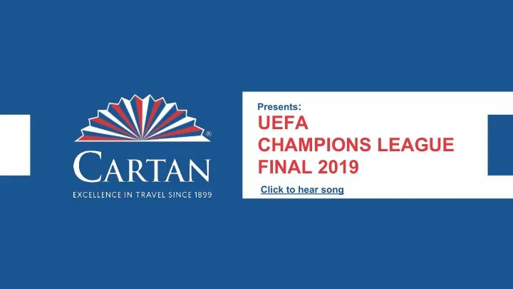 uefa champions league final 2019