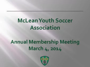 MYS Highlights/Activity Review  Louise Waxler, Executive Director Kid Safety  Melissa Riemer,