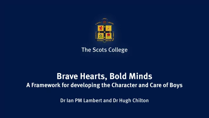 brave hearts bold minds
