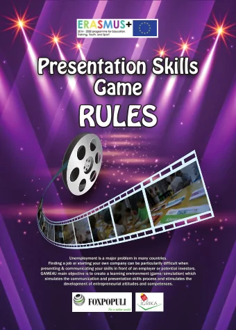 RULES  Unemployment is a major problem in many countries.  Finding a job or starting your own