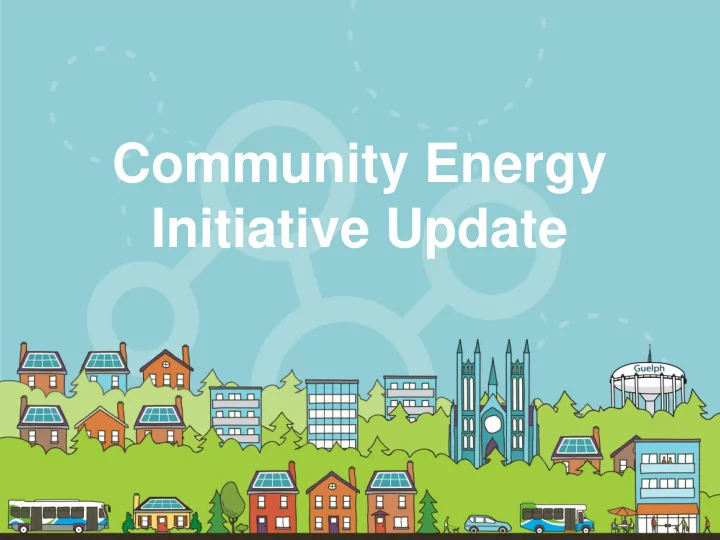 initiative update