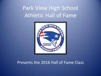Athletic Hall of Fame  Presents the 2016 Hall of Fame Class  Teddy Hart  Athlete  1994-1998
