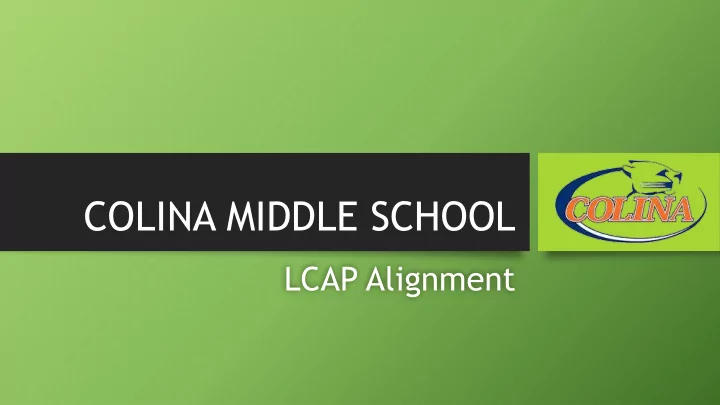 colina middle school