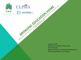 E  M  O  H  N  O  I  T  A  C  U  P A R T N E R S H I P S  D  E  G  N  I  G  N  I  R  B  January 2