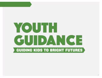 1  MISSION  YOUTH GUIDANCE GALA 2016  YOUTH GUIDANCE GALA 2016 Mission : Youth Guidance creates and