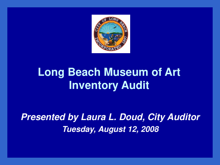 inventory audit