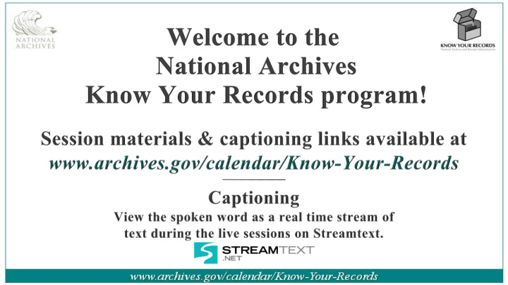 the national archives and records administration nara is