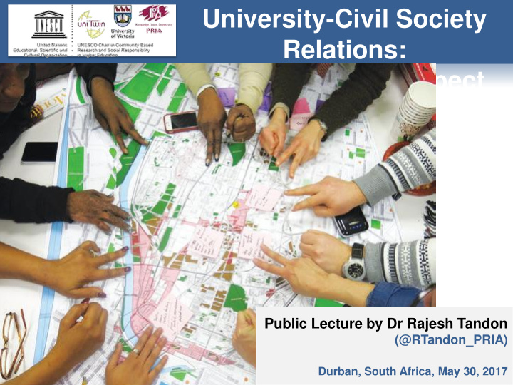 university civil society relations partnership of respect