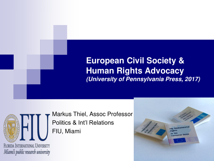 european civil society human rights advocacy