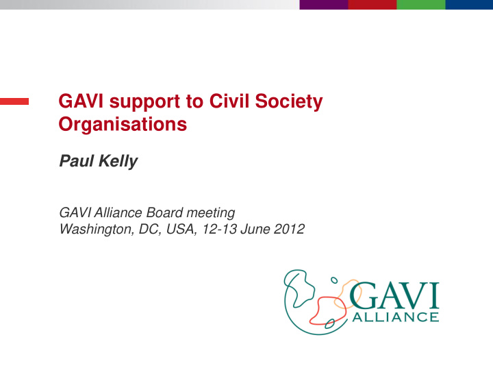 gavi support to civil society