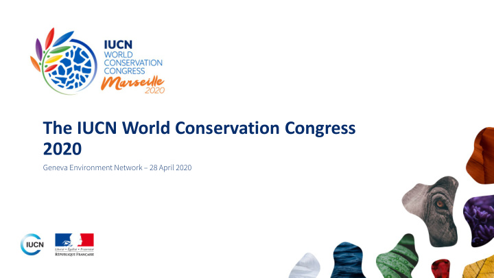 the iucn world conservation congress 2020