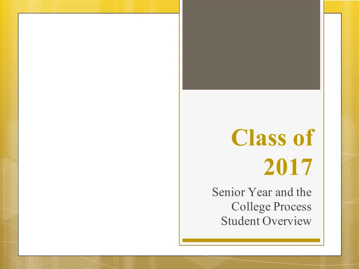 class of 2017