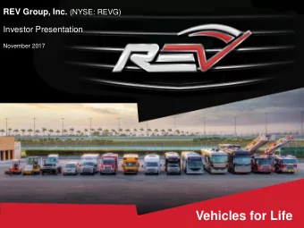 Vehicles for Life  Cautionary Statements &amp; Non-GAAP Measures  Forward-Looking Statements  This