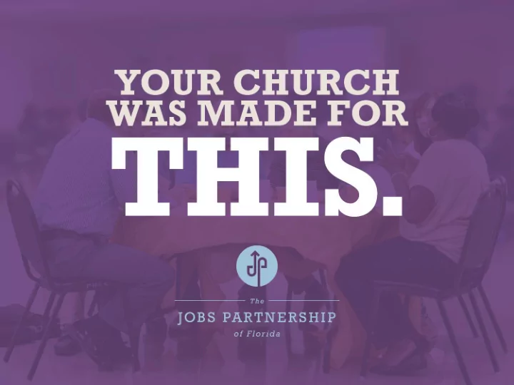 created to be a community where transformation takes place