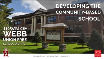 WATERTOWN | ITHACA | SARATOGA SPRINGS  | THEBCGROUP.COM  THE HEART OF THE COMMUNITY  WATERTOWN |