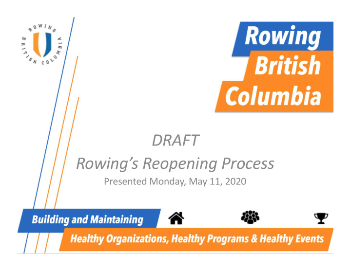 draft rowing s reopening process