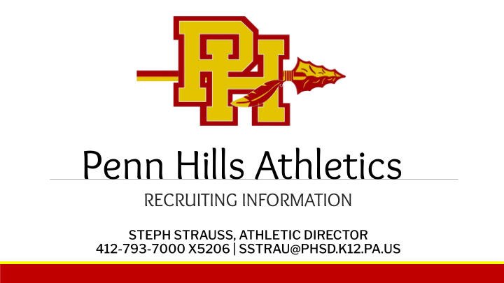 penn hills athletics