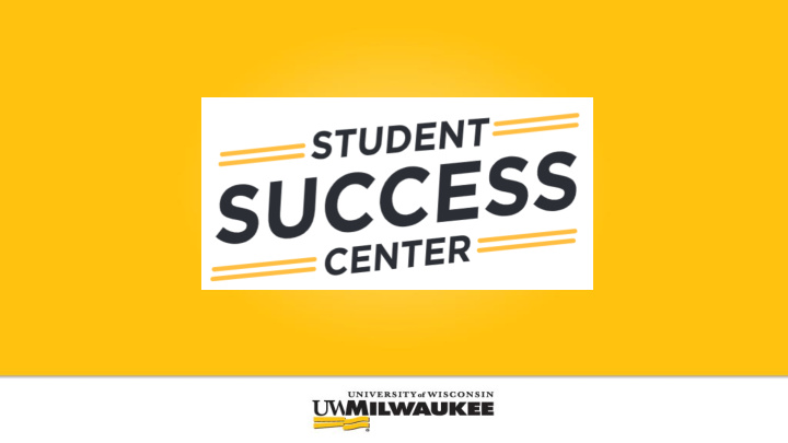 what is the student success center