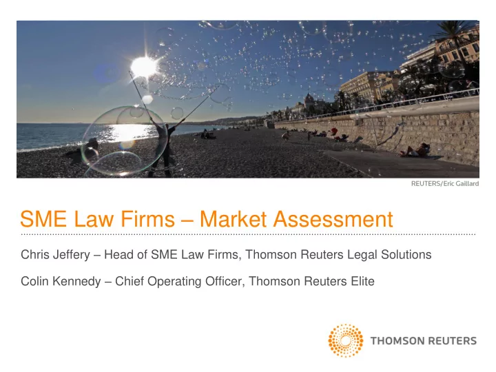 sme law firms market assessment