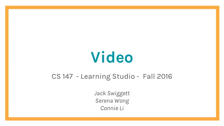 video