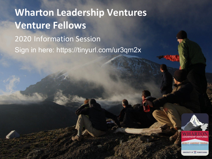wharton leadership ventures venture fellows