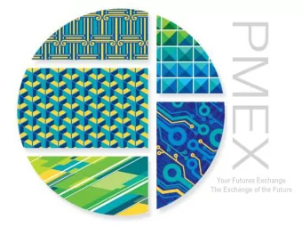 Your Futures Exchange  The Exchange of the Future  The Case for Murabaha @ PMEX  Provide a