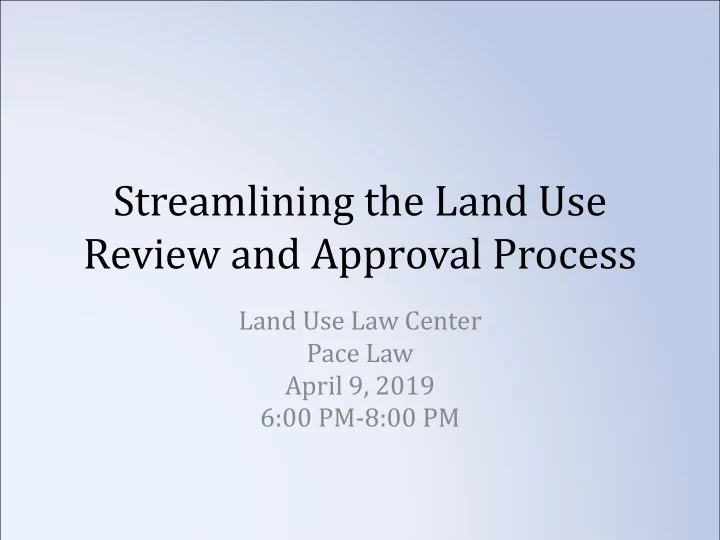 review and approval process