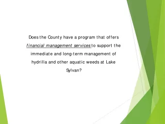 Municipal  Service  Benefit  Unit  Program  Joe Saucer, Project Coordinator  Kathy Moore, Program